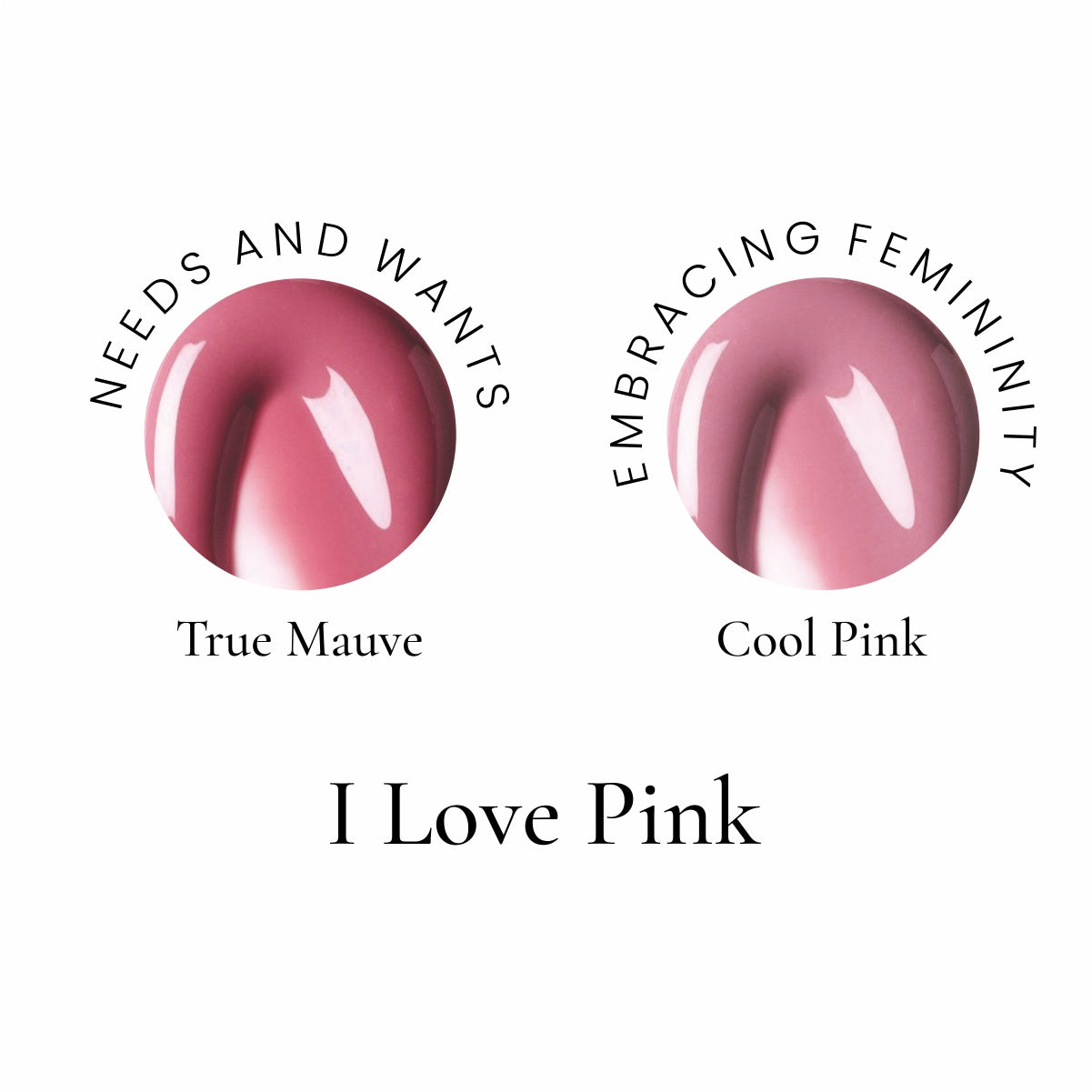 Dual glossified lip dream gloss-I love pink