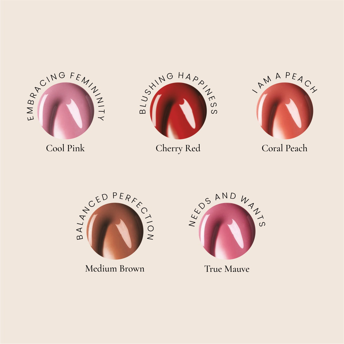 All glossified lip dream glosses